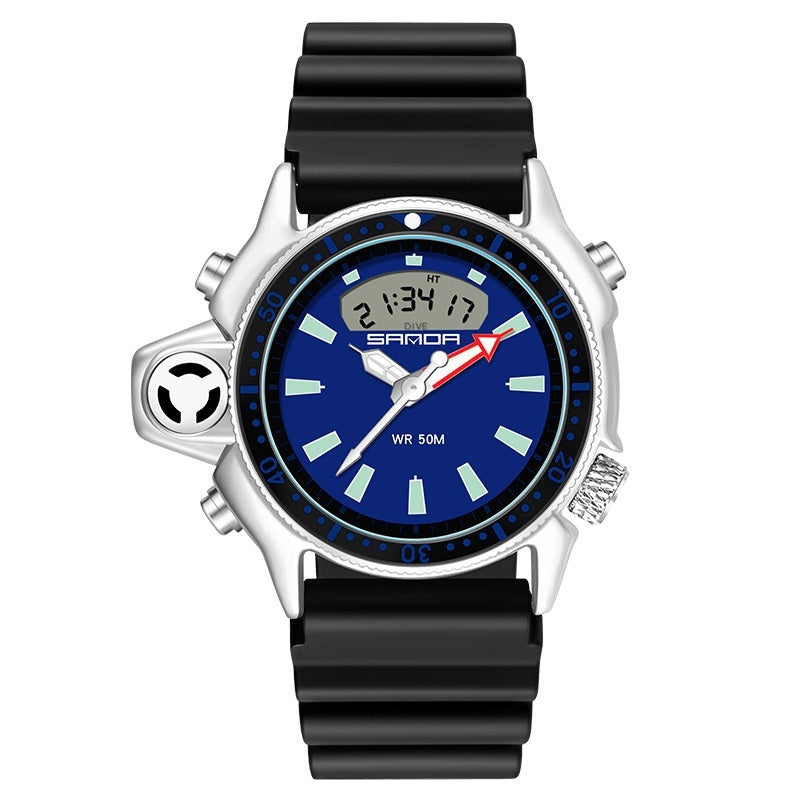 Sports Multifunctional Outdoor Waterproof Large Dial Watch