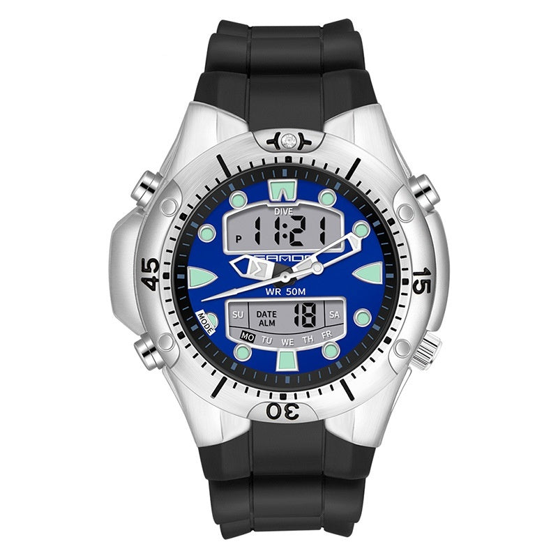 Sports Multifunctional Outdoor Waterproof Large Dial Watch