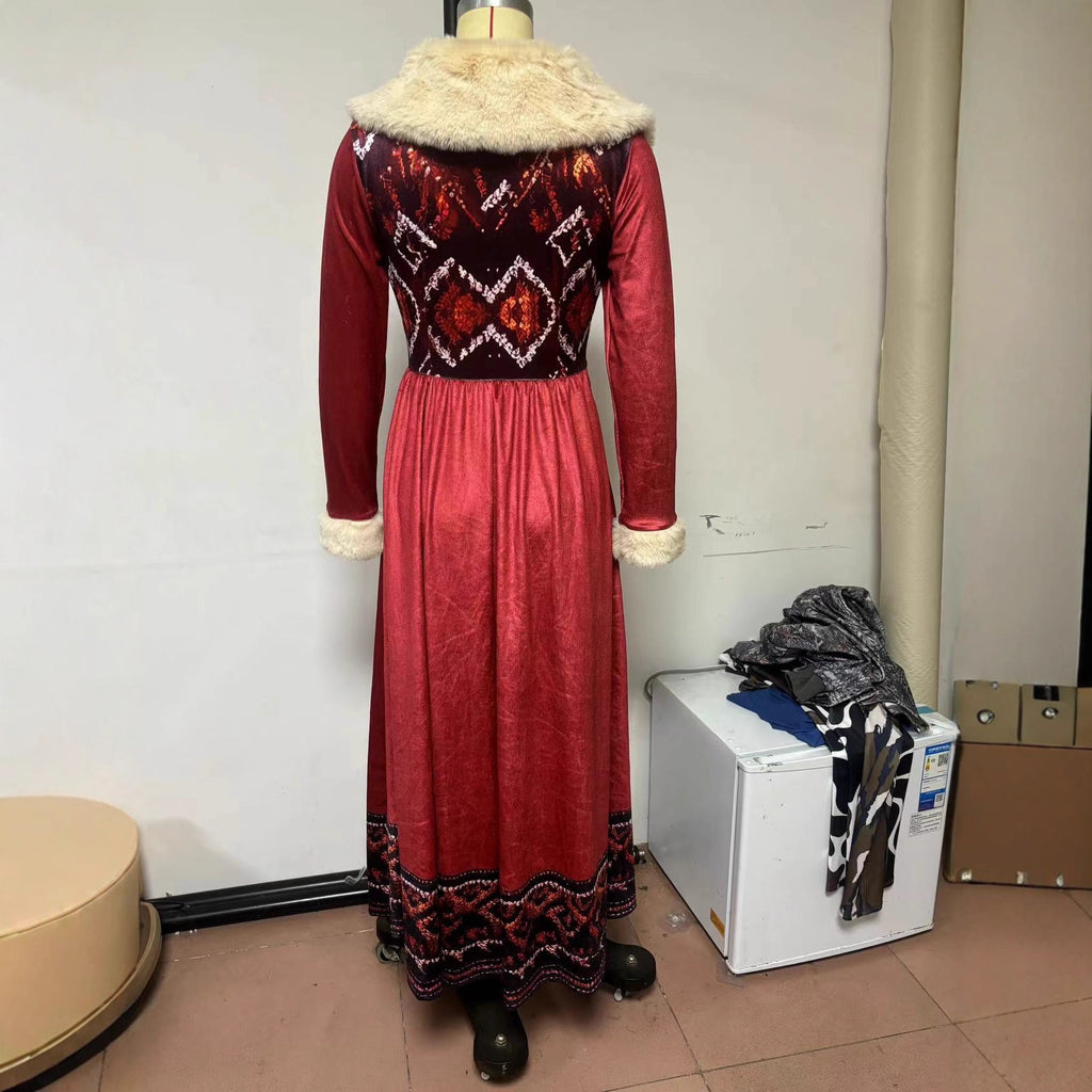 Scarlet Chaos Asym Dress