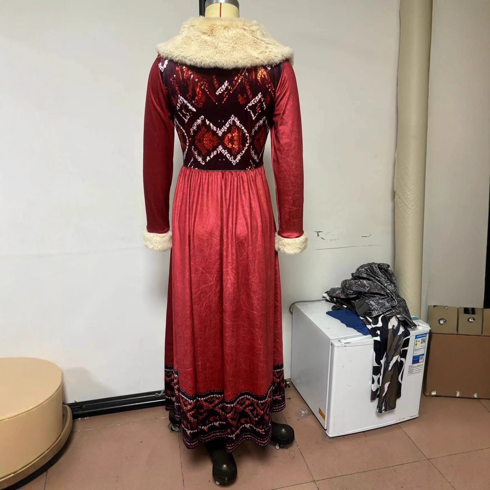 Scarlet Chaos Asym Dress