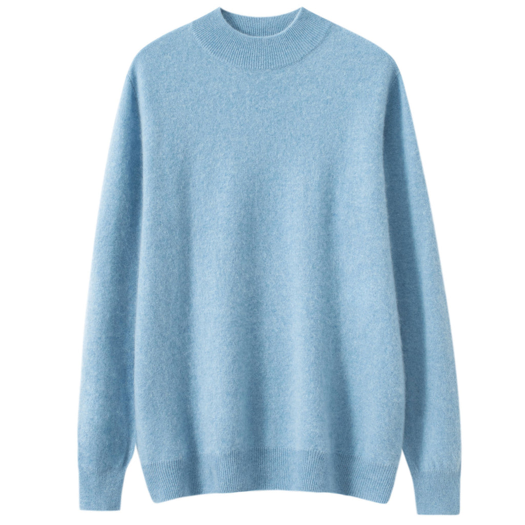 Men's Half-high Collar Cashmere Sweater Business Casual Sweater