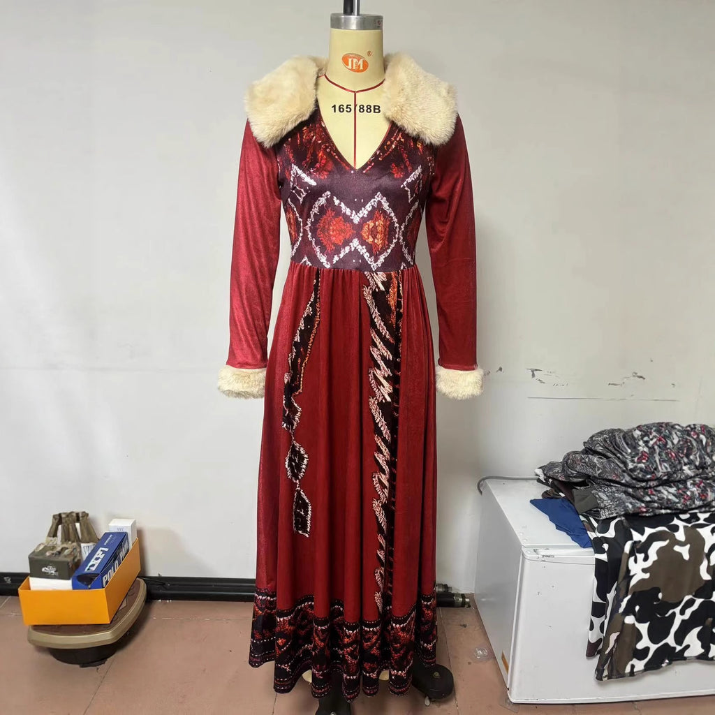 Scarlet Chaos Asym Dress