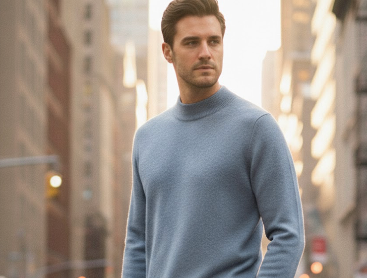 Light Weight Cashmere Pullover Sweater