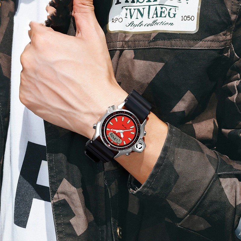 Sports Multifunctional Outdoor Waterproof Large Dial Watch