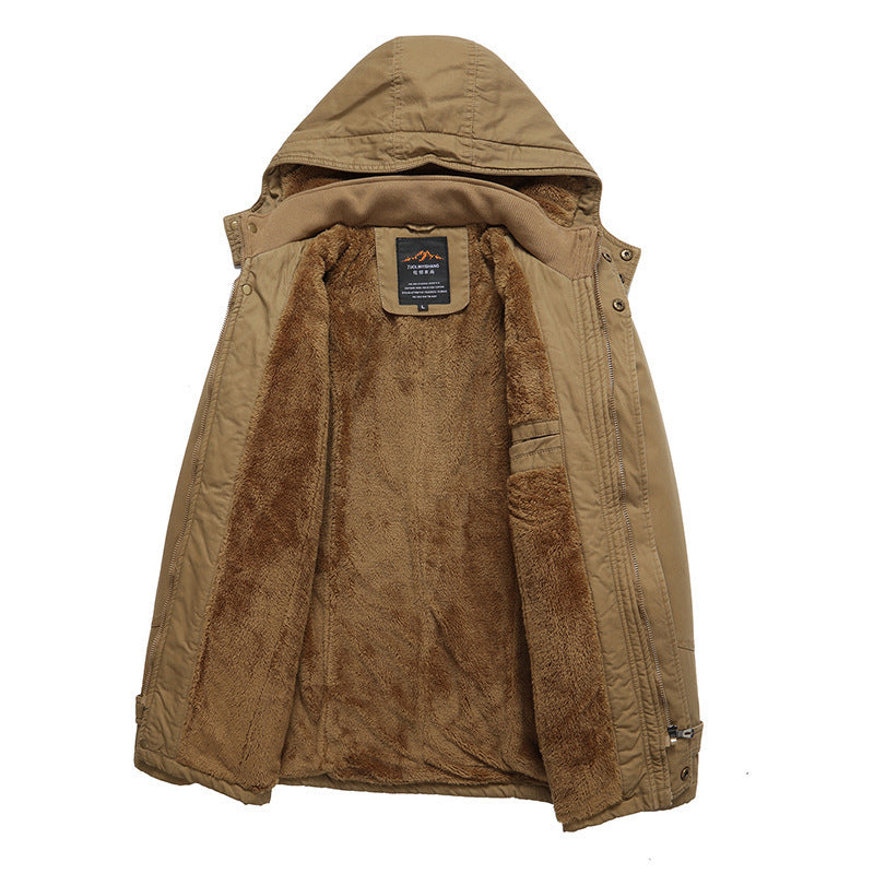 Fleece-lined Sporty Jacket